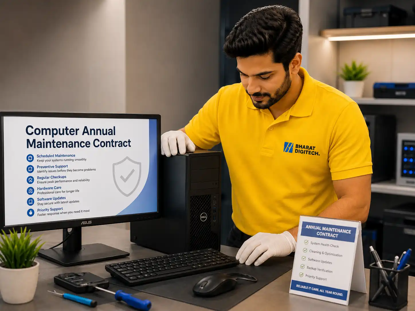 Computer AMC support by Bharat Digitech